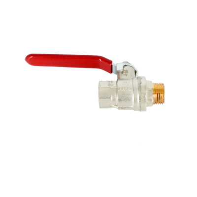 Кран шаровой полнопроходной Oventrop Optibal DN15 1/2" НВ, PN16, ручка-рычаг из оцинкованной стали