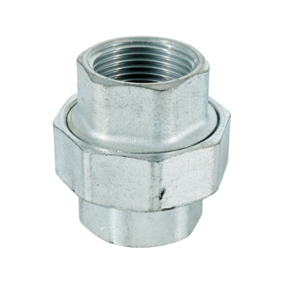 Сгон-американка прямой ELSEN Metalit TIN PLATED 1" ВВ, латунь, уплотнение металл по металлу