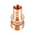 Переходник с наружной резьбой Rehau RAUTITAN RX+ 32 мм x R 1 1/4", бронза